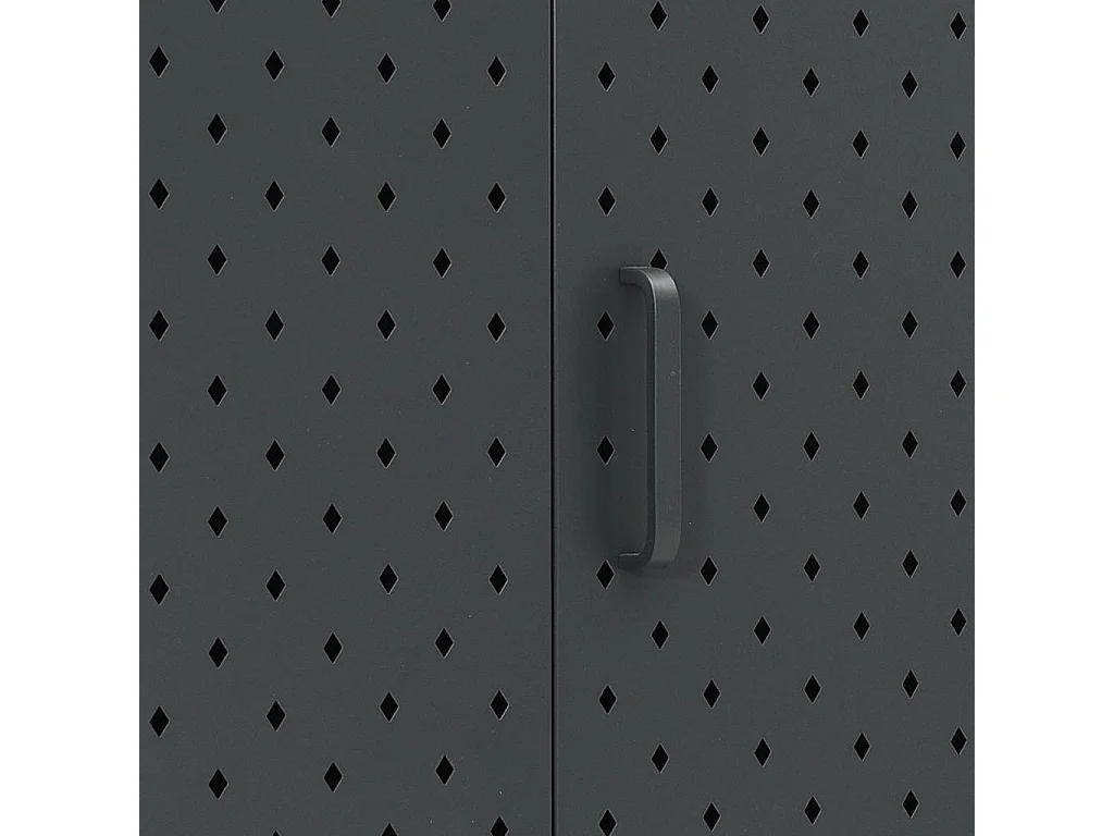 Buffet Anthracite 105x35x75 cm Acier