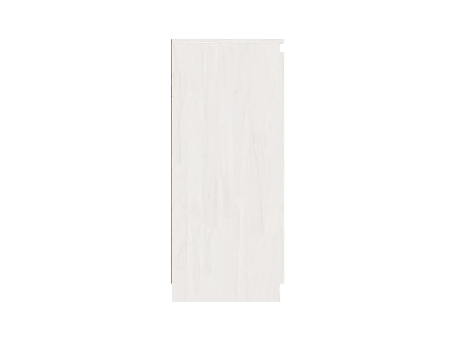 Credenze 3 pz in Legno Massello di Pino Bianco