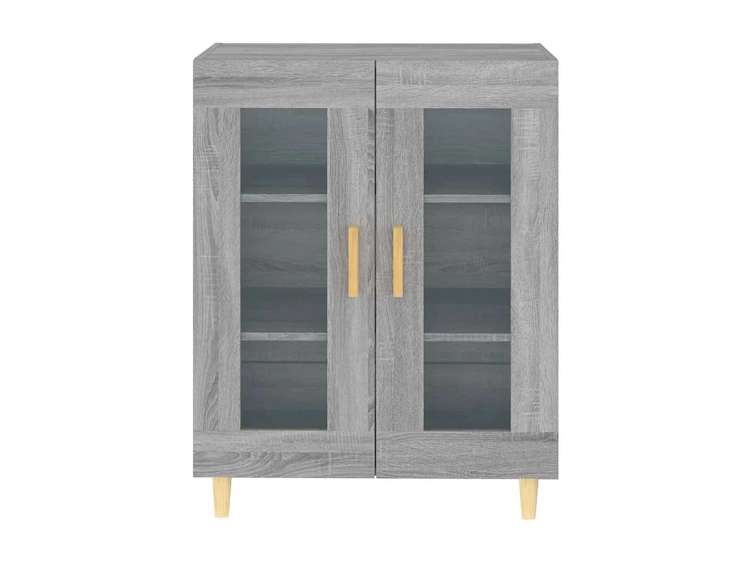 Buffet sonoma gris 69,5x34x90 cm bois d'ingénierie