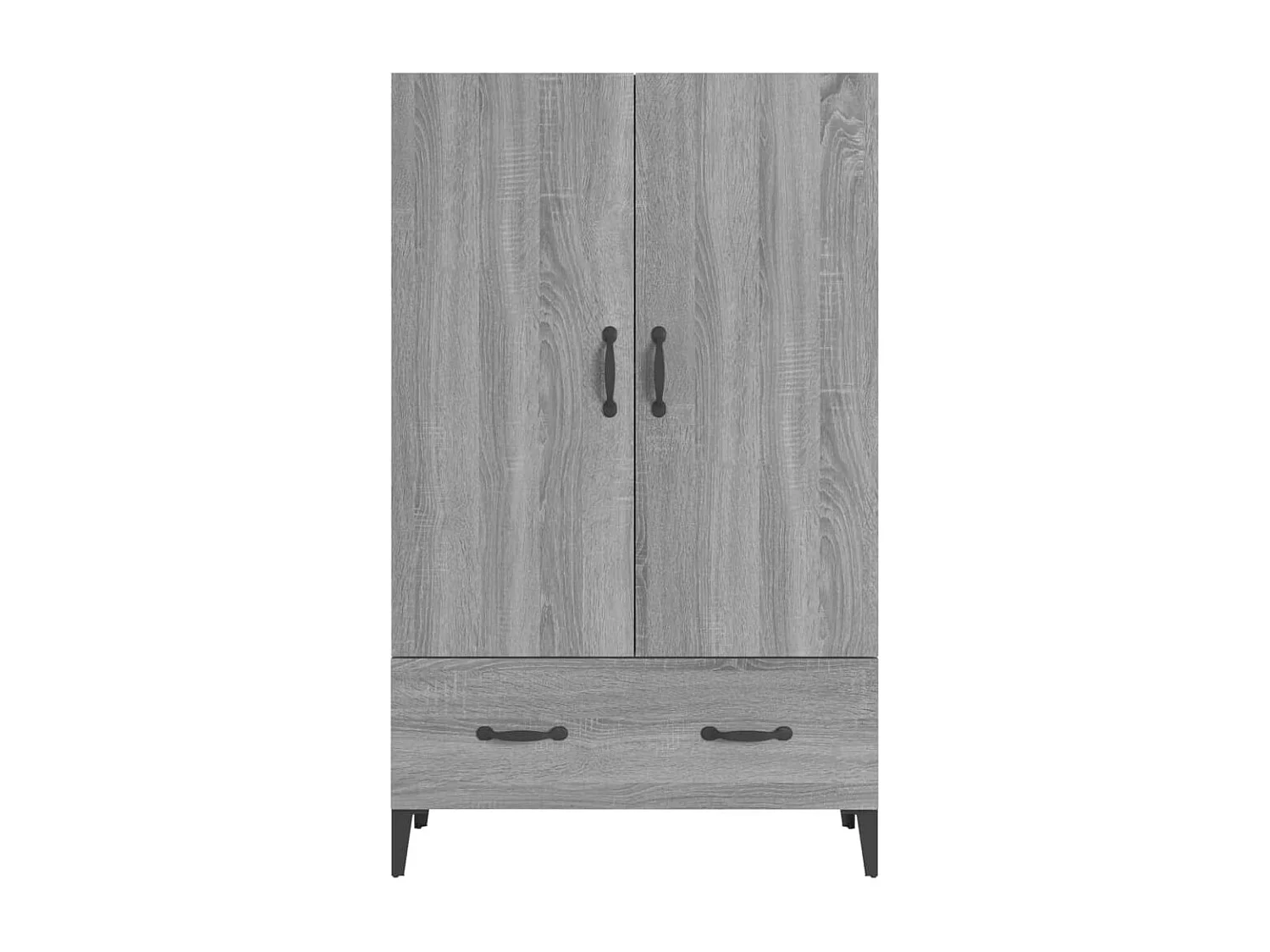 Buffet Sonoma gris 70x31x115 cm Bois d'ingénierie