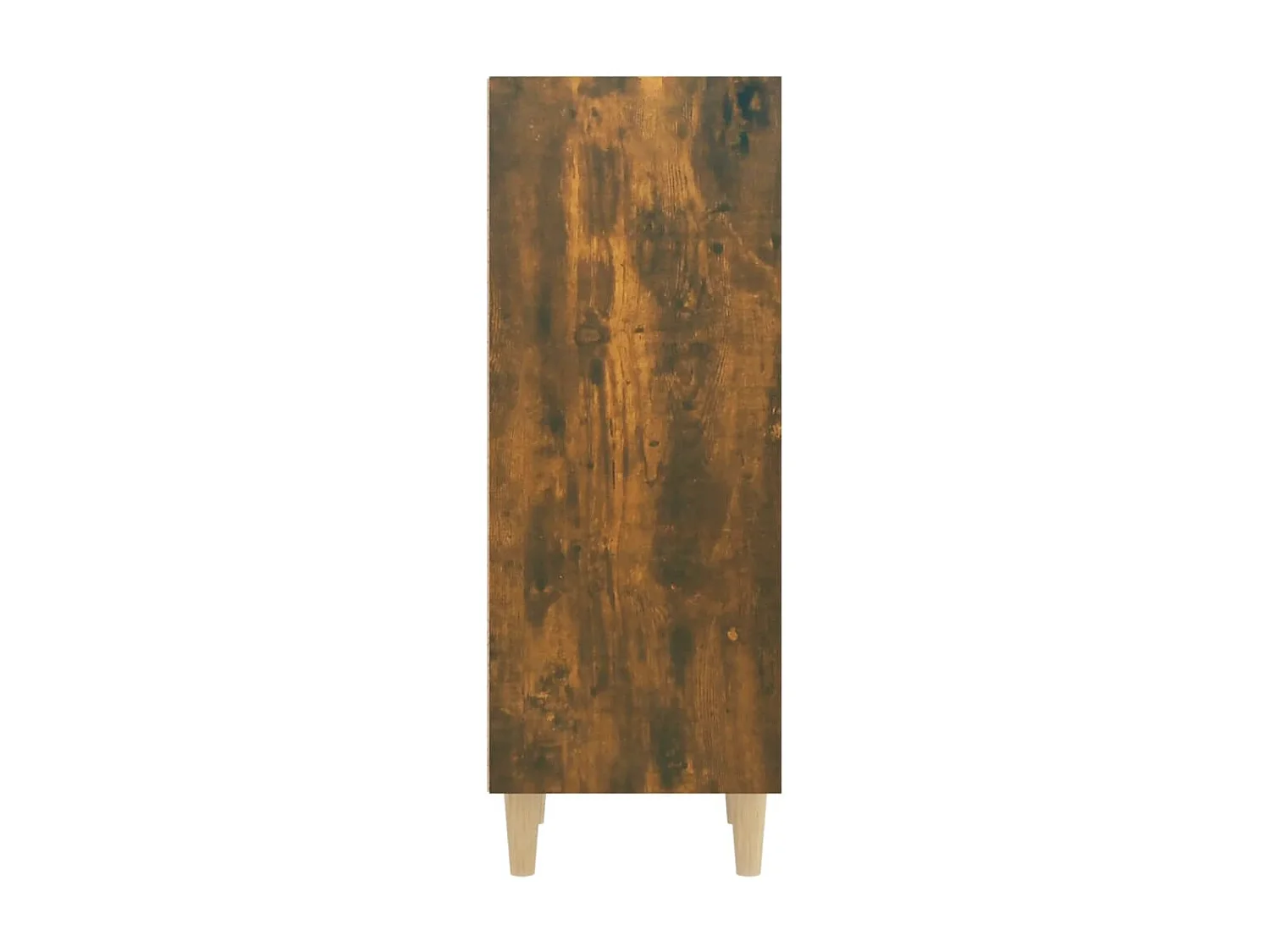 Buffet Chêne fumé 34,5x32,5x90 cm Bois d'ingénierie