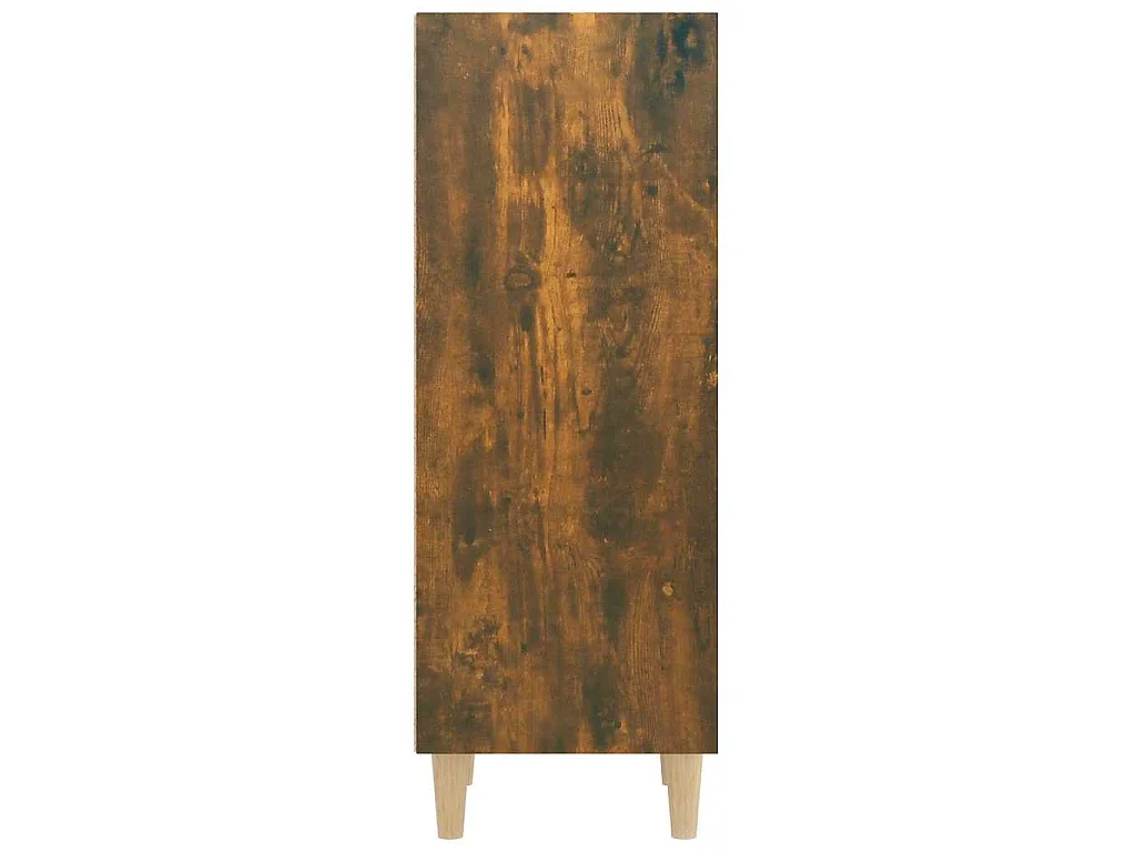 Buffet Chêne fumé 34,5x32,5x90 cm Bois d'ingénierie