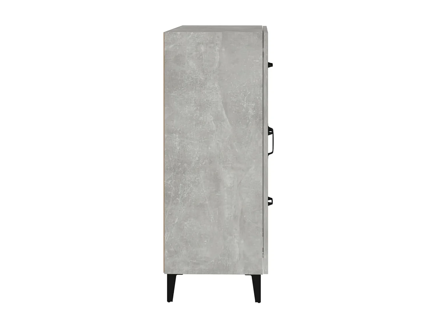 Sideboard Betongrau 69,5x34x90 cm Holzwerkstoff