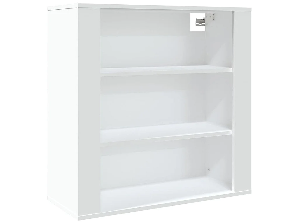 Armoire murale Blanc 80x33x80 cm Bois d'ingénierie