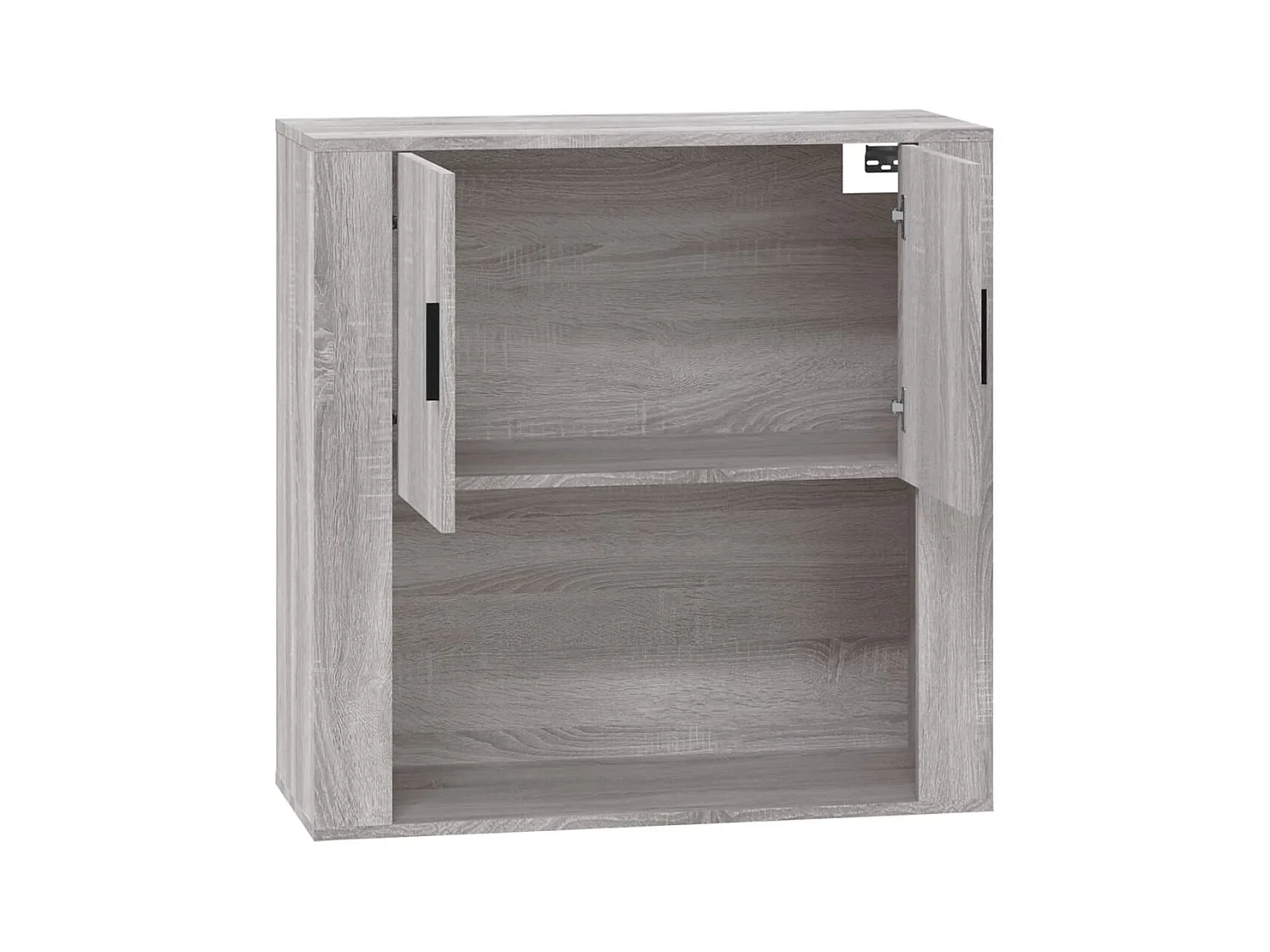 Armoire murale Sonoma gris 80x33x80 cm Bois d'ingénierie