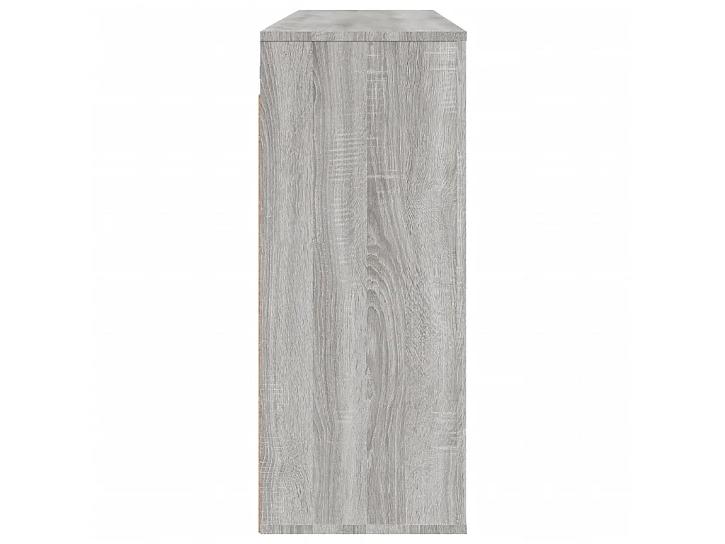 Armoire murale Sonoma gris 80x33x80 cm Bois d'ingénierie