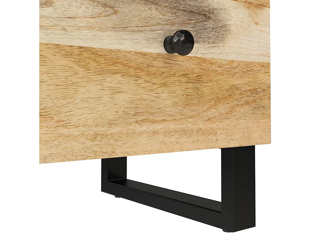 Buffet 60x33x75 cm Bois massif de manguier