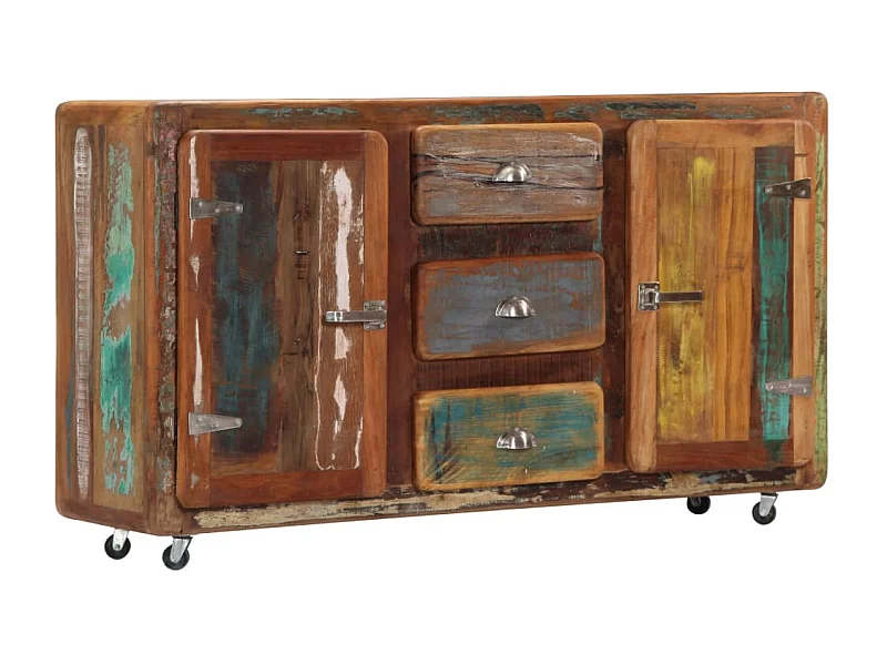 Buffet 150x43x86 cm Bois de récupération massif