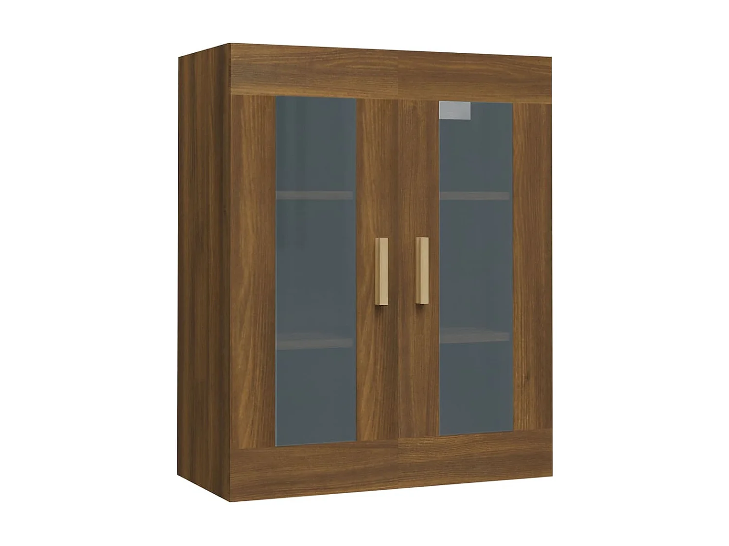 Armoire murale suspendue Chêne marron 69,5x34x90 cm