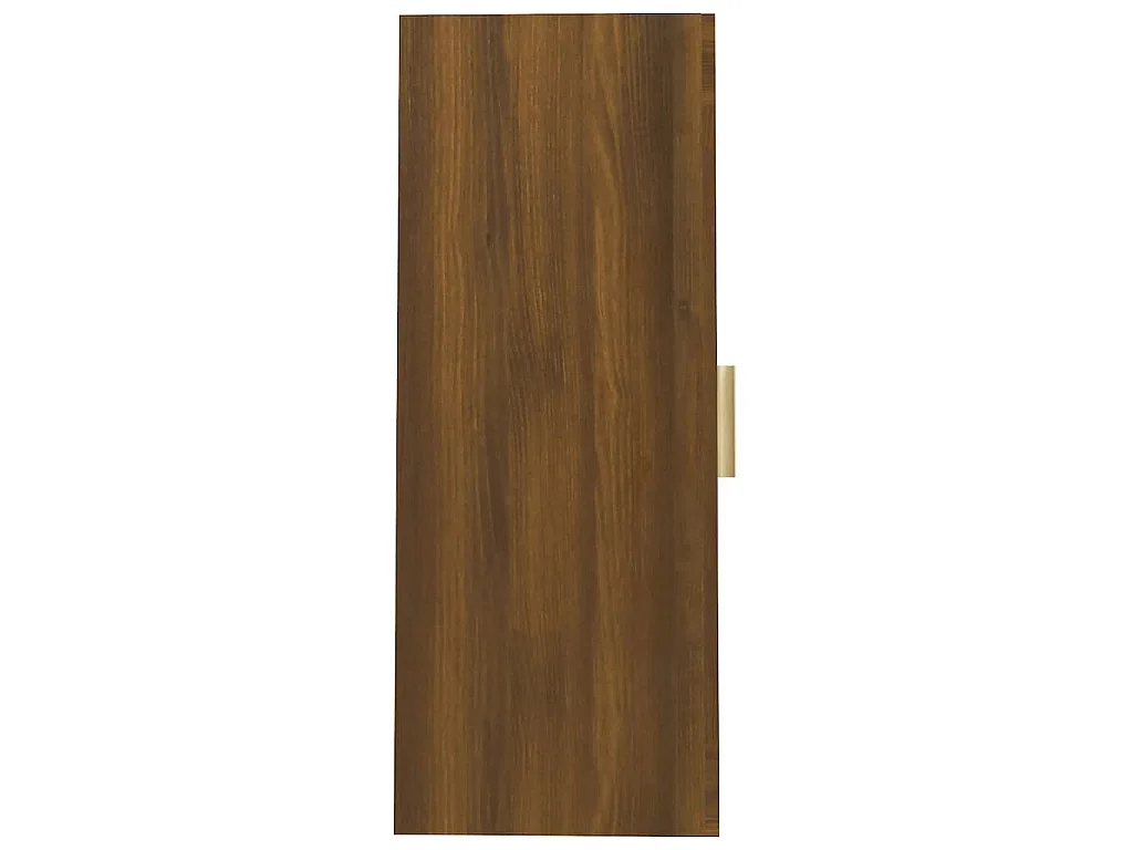 Bovenkast 69,5x34x90 cm bruin eikenkleur