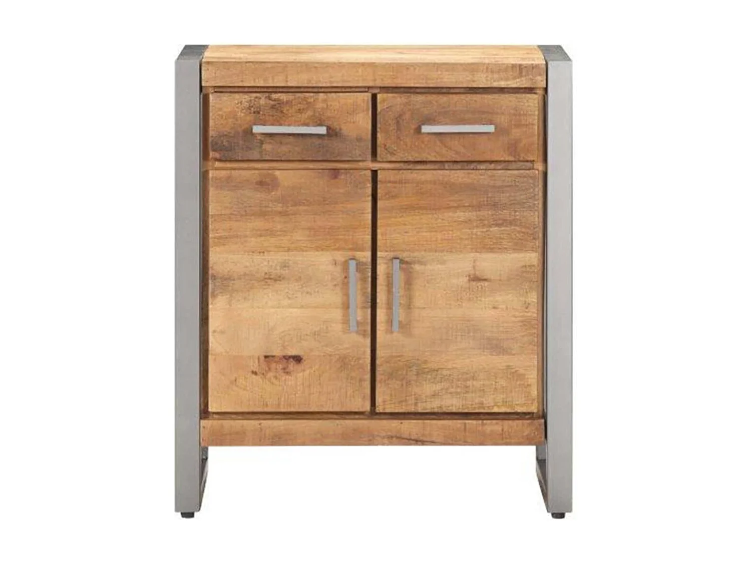 Buffet 60x35x72 cm Bois de manguier brut