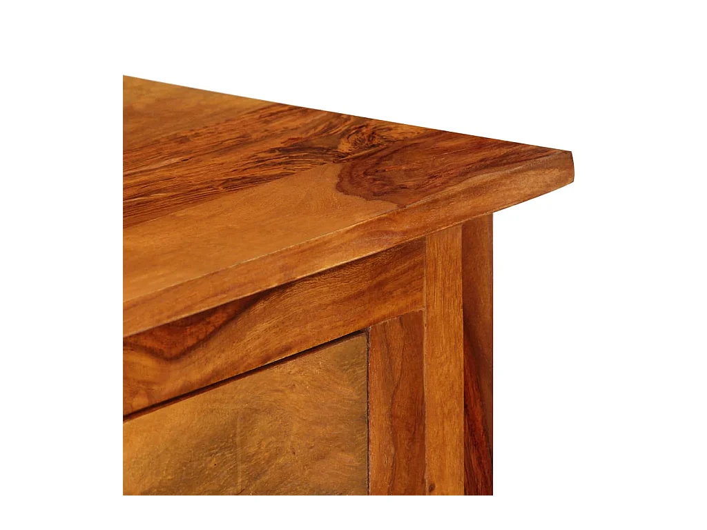 Dressoir met 3 lades 110x30x80 cm massief acaciahout