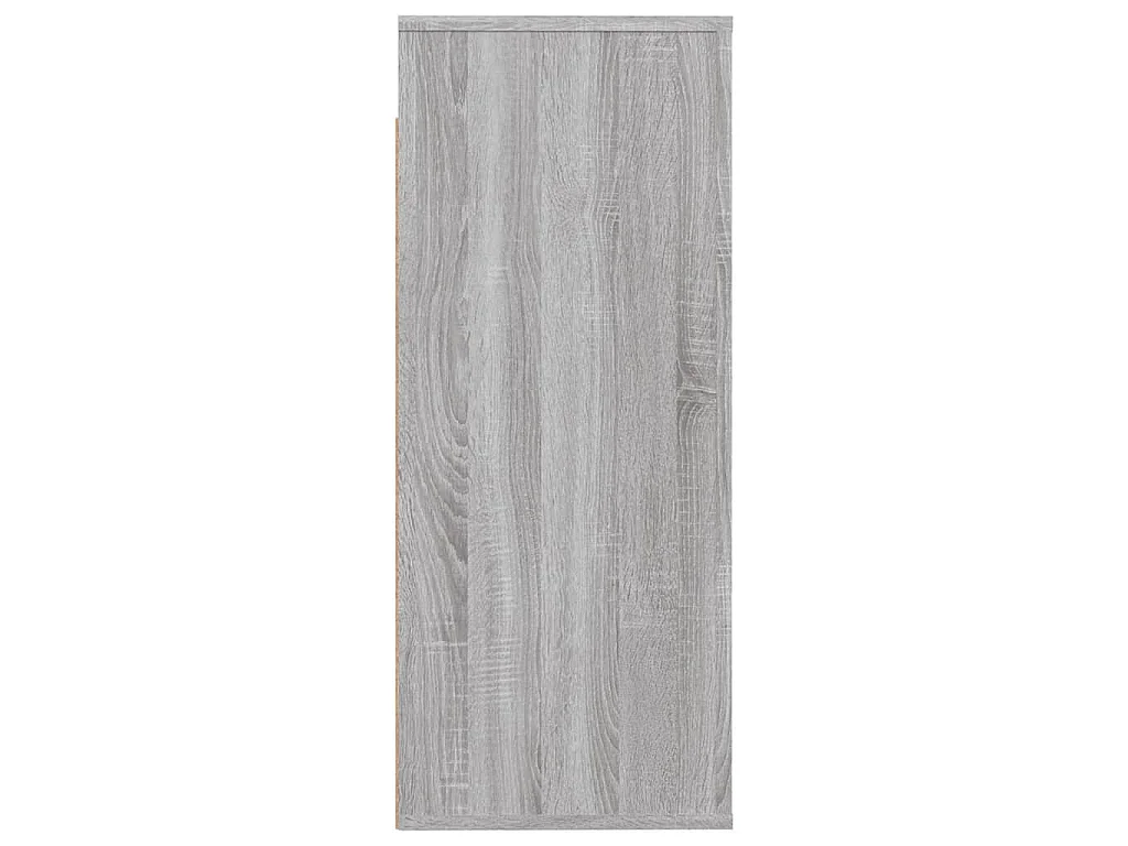 Armoire murale Sonoma gris 80x33x80 cm Bois d'ingénierie