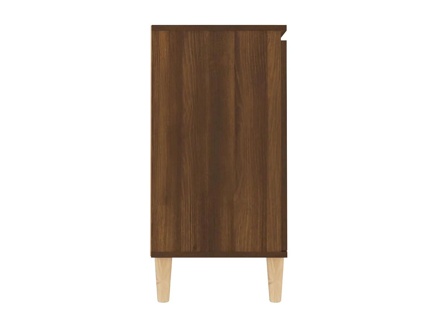 Aparador 101x35x70 cm derivados de madeira carvalho castanho