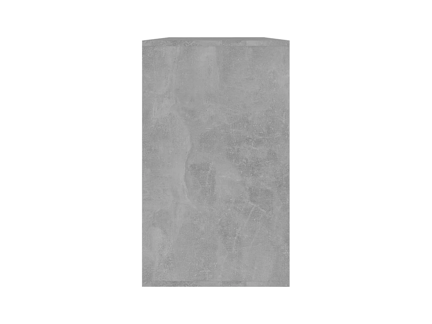 Buffet gris béton 120x41x75 cm bois d'ingénierie