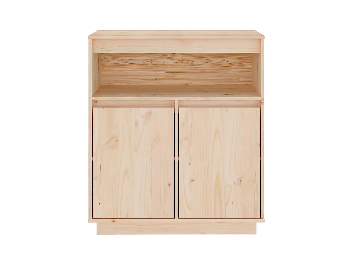 Dressoir 70x34x80 cm massief grenenhout