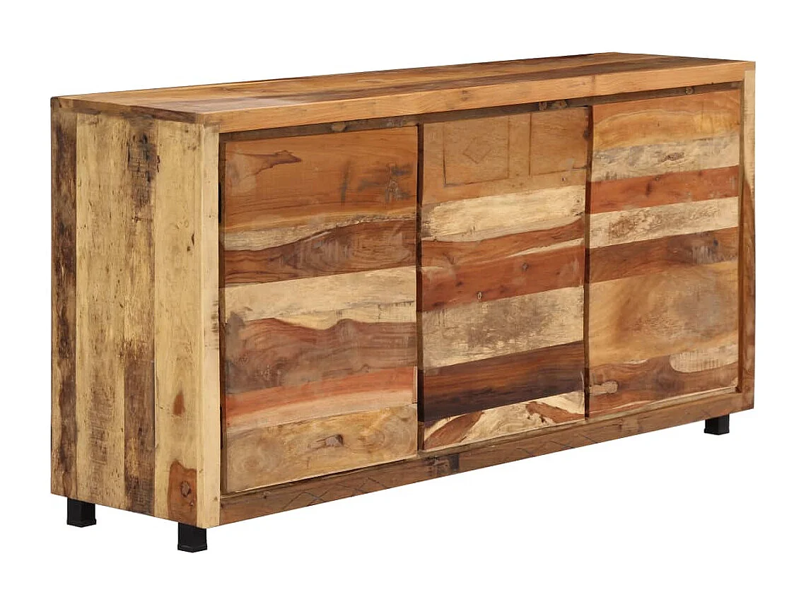 Armoire latérale 160x38x79 cm Bois de récupération massif