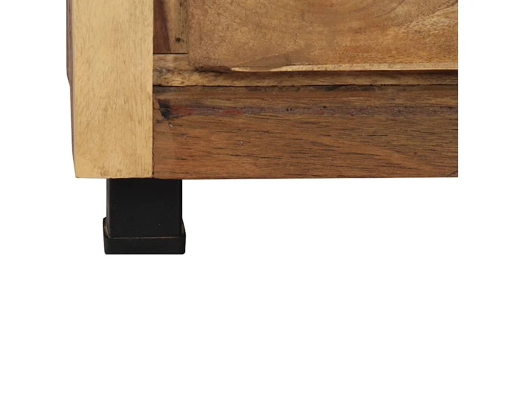 Armoire latérale 160x38x79 cm Bois de récupération massif