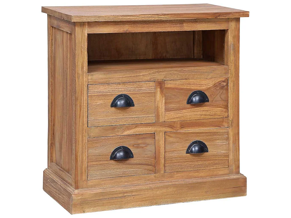 Armoire latérale 60x30x60 cm Teck solide