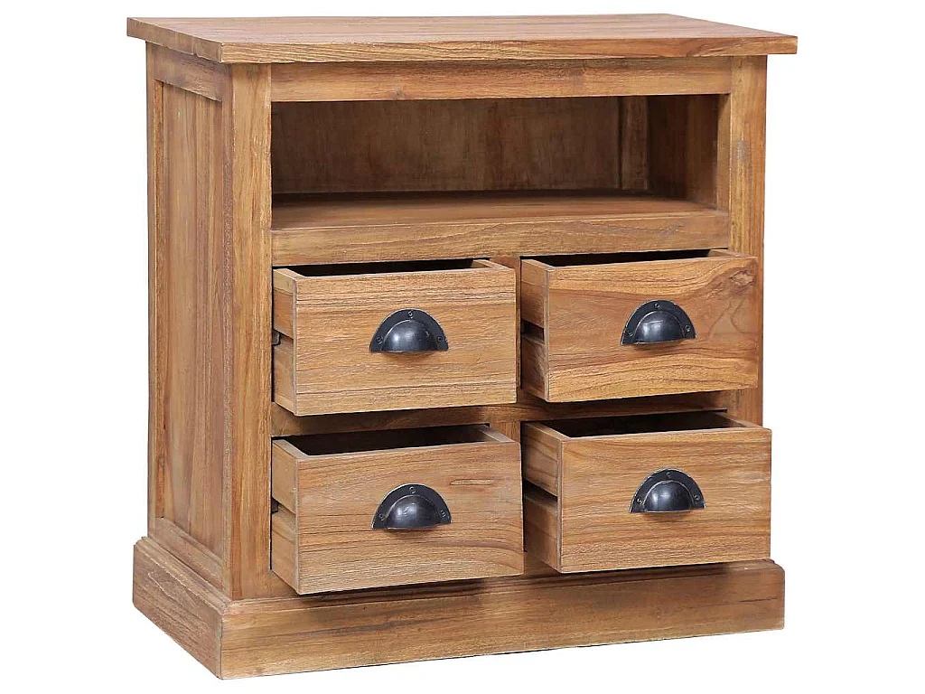 Armoire latérale 60x30x60 cm Teck solide