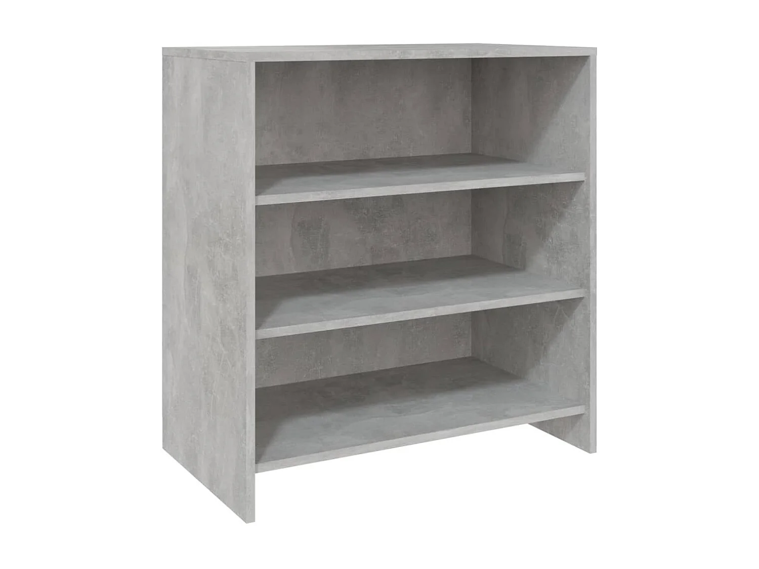 3-tlg. Sideboard Betongrau Holzwerkstoff