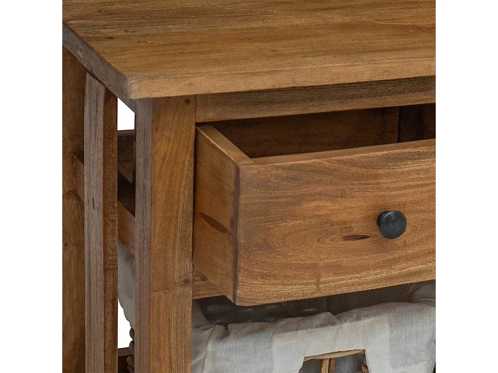 Sideboard Massives Mahagoniholz 100x30x50 cm