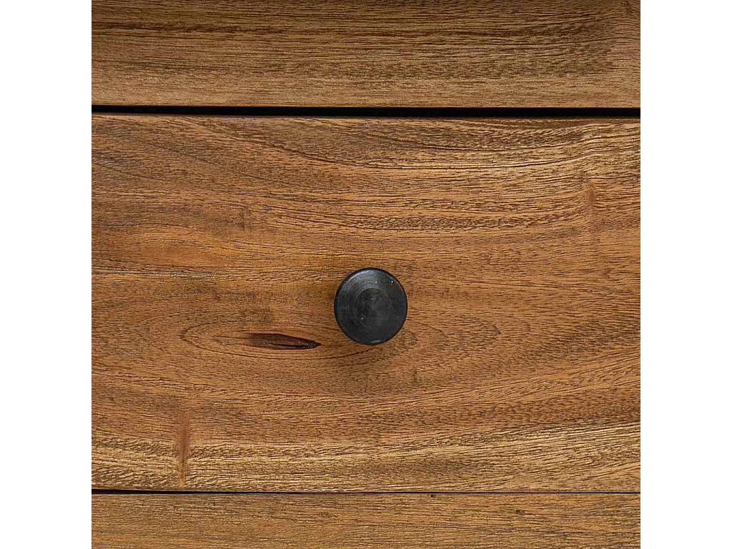 Sideboard Massives Mahagoniholz 100x30x50 cm