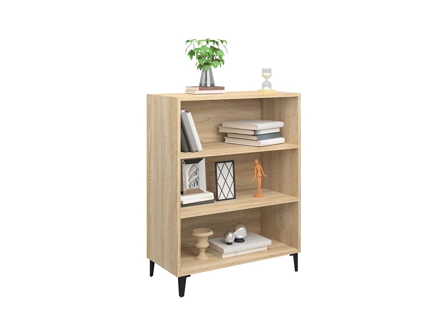 Buffet Chêne sonoma 69,5x32,5x90 cm Bois d'ingénierie