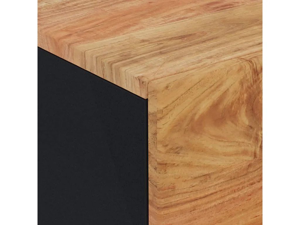 Sideboard 60x33x75 cm Massivholz Akazie