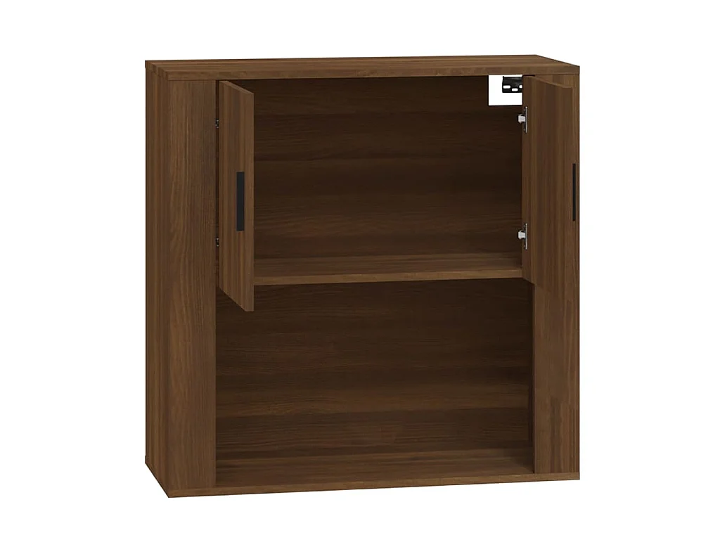 Armoire murale Chêne marron 80x33x80 cm Bois d'ingénierie