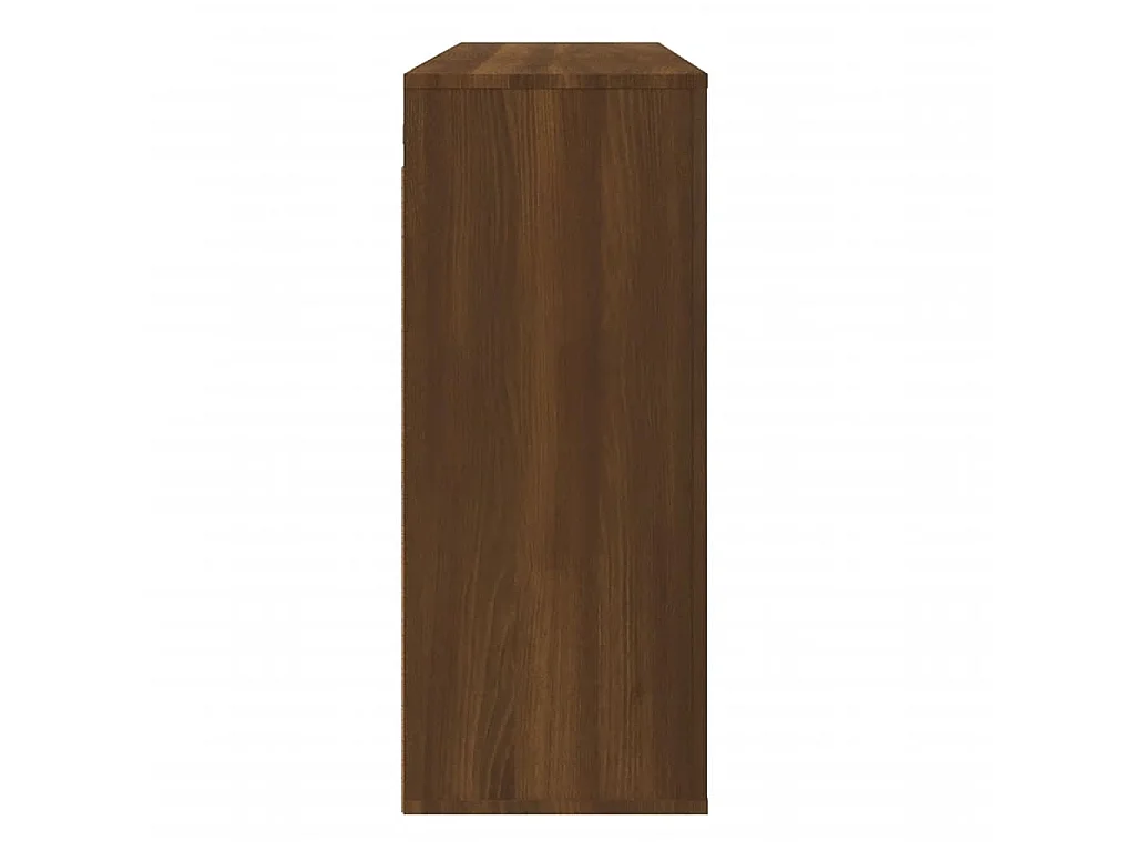 Armoire murale Chêne marron 80x33x80 cm Bois d'ingénierie