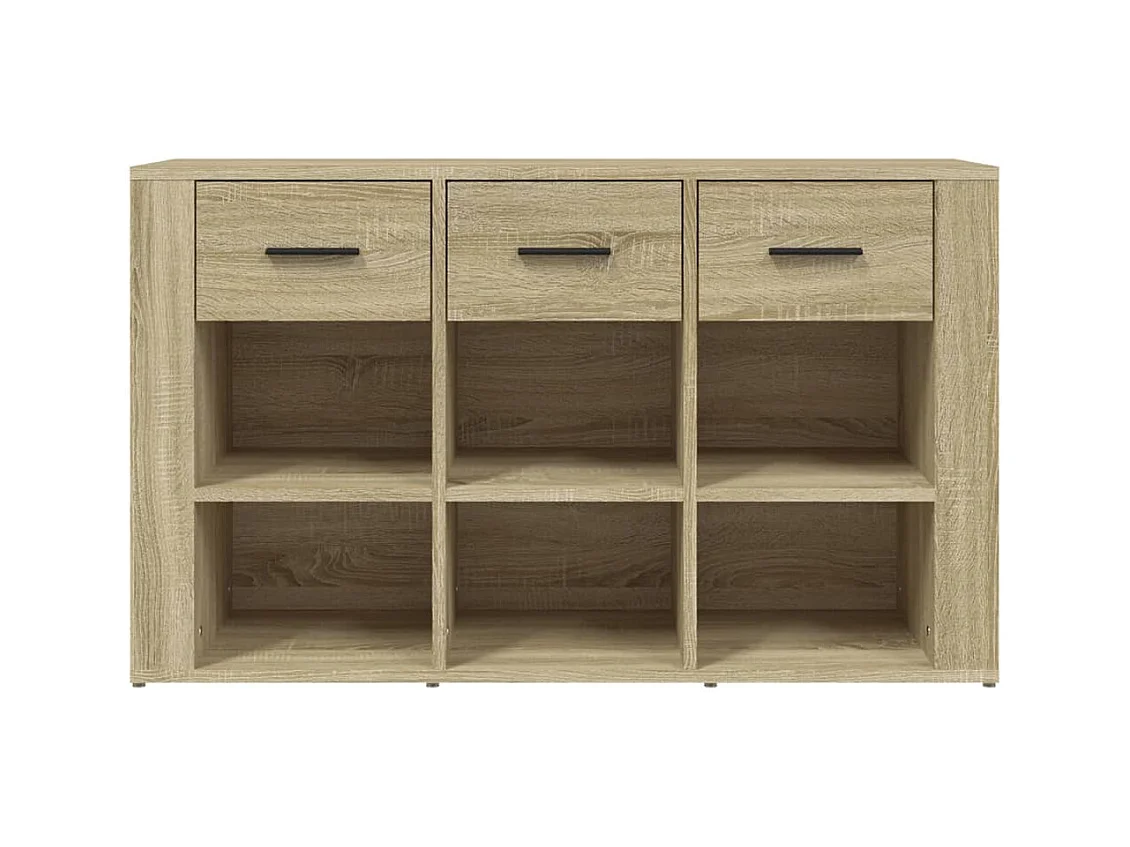 Buffet Chêne sonoma 100x30x59,5 cm Bois d'ingénierie