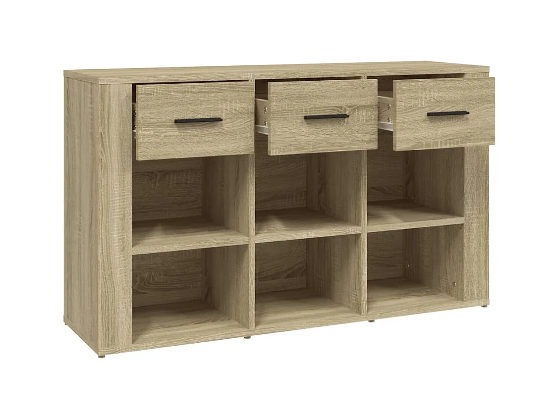 Buffet Chêne sonoma 100x30x59,5 cm Bois d'ingénierie