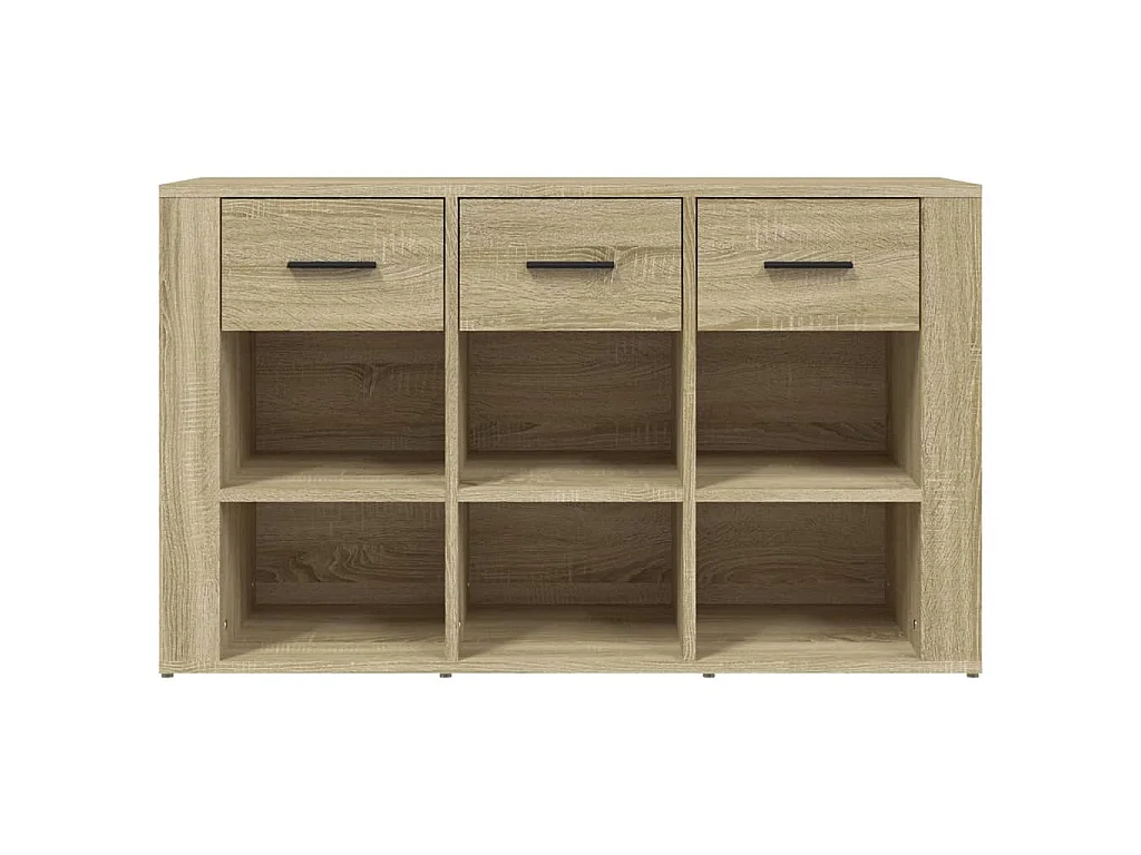 Buffet Chêne sonoma 100x30x59,5 cm Bois d'ingénierie