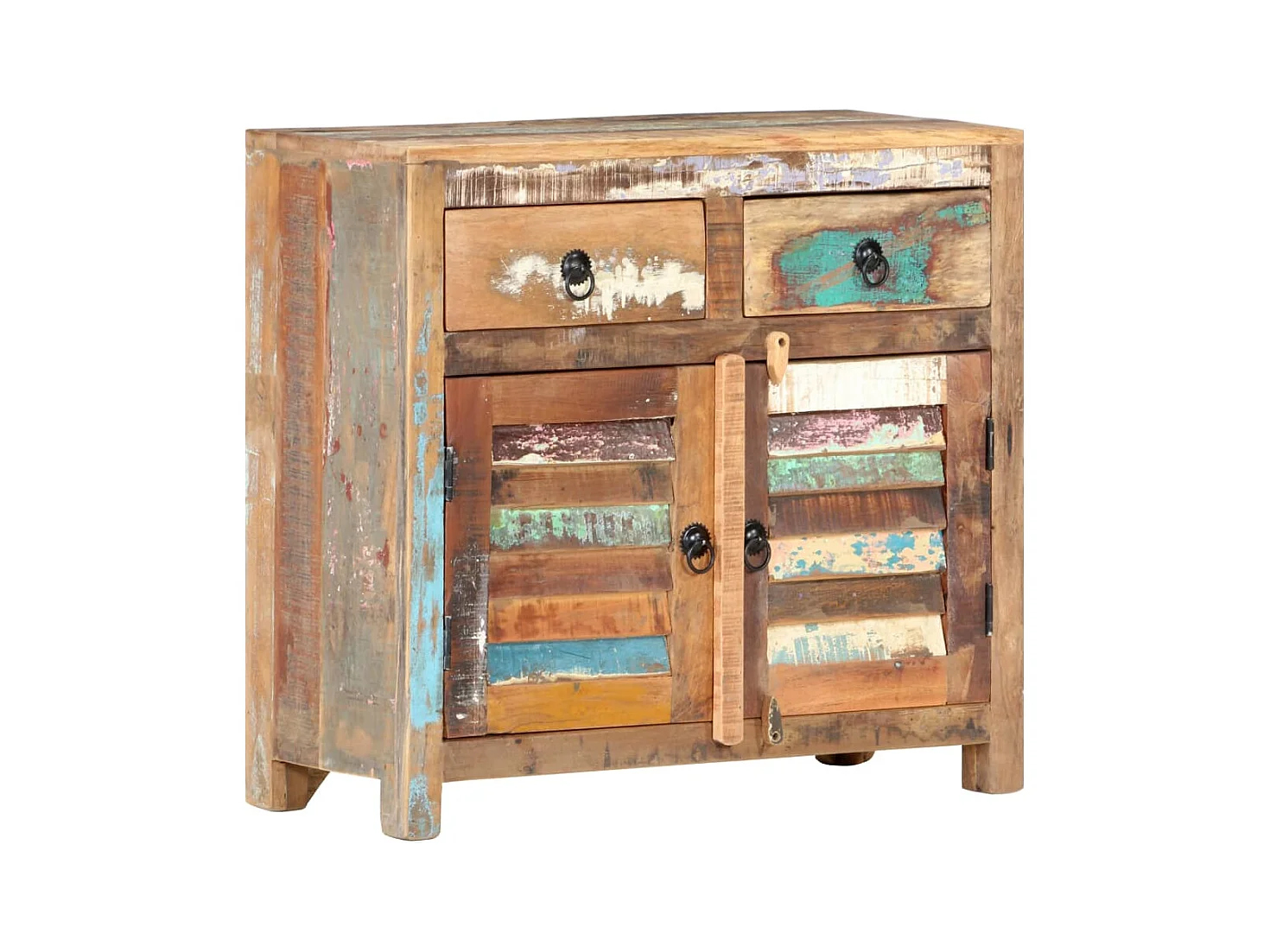 Sideboard 70x30x68 cm Altholz Massiv