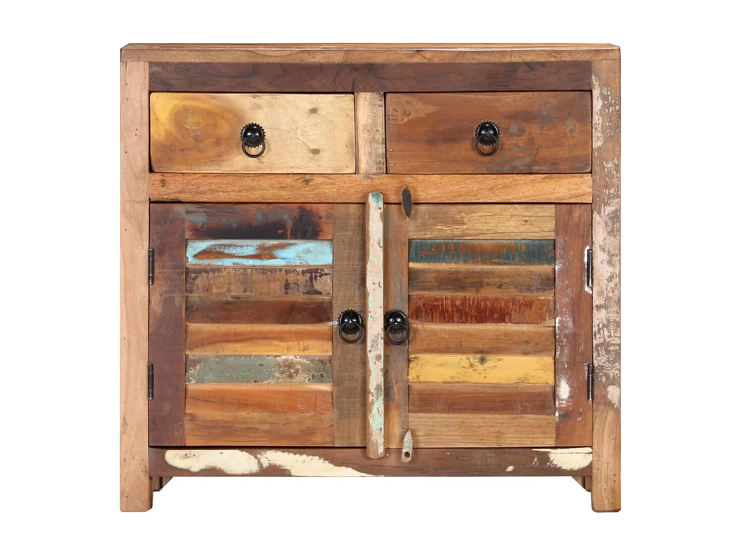 Sideboard 70x30x68 cm Altholz Massiv