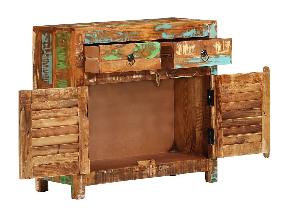 Sideboard 70x30x68 cm Altholz Massiv