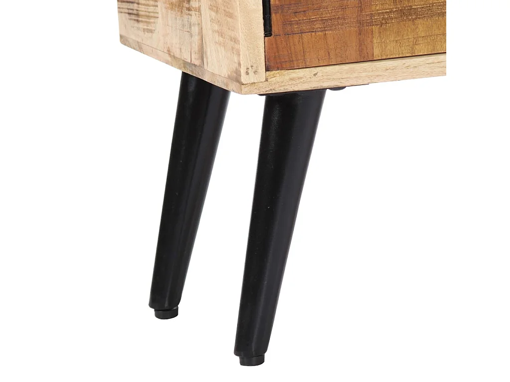 Buffet 70x30x78 cm Bois de manguier massif