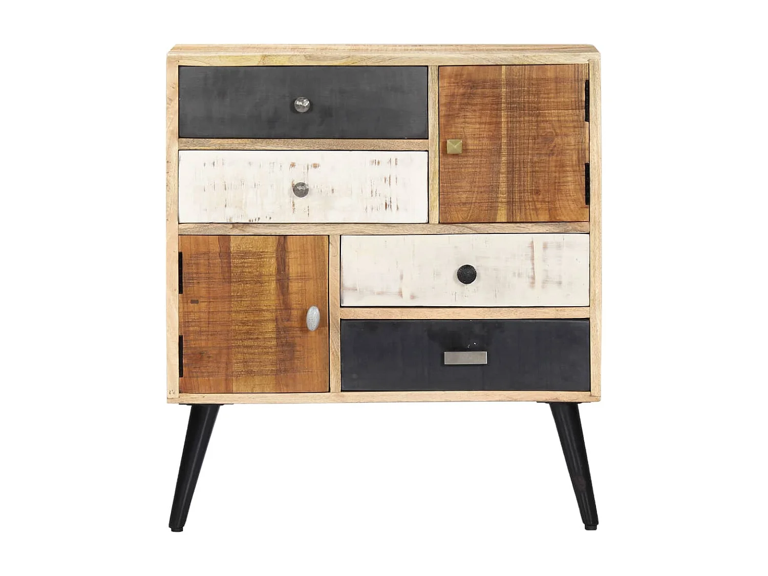 Buffet 70x30x78 cm Bois de manguier massif