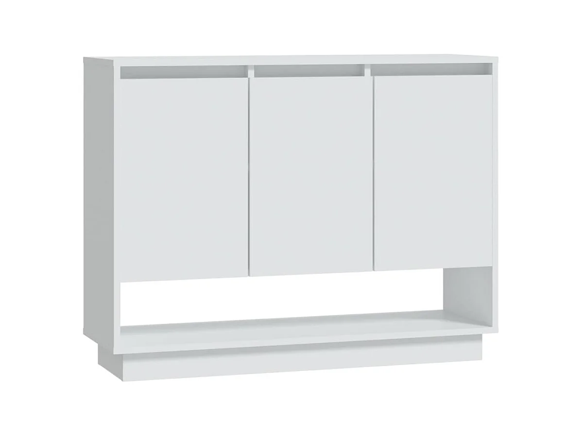 Buffet Blanc 97x31x75 cm Bois d'ingénierie