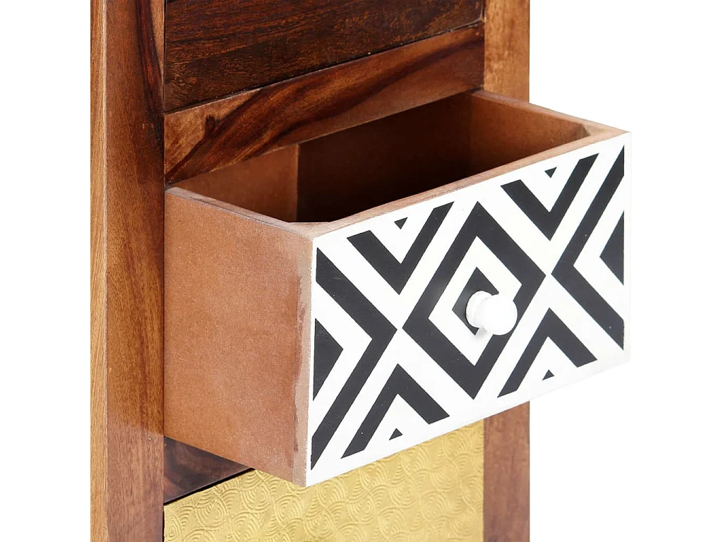 Armoire latérale 40x30x110 cm Bois solide