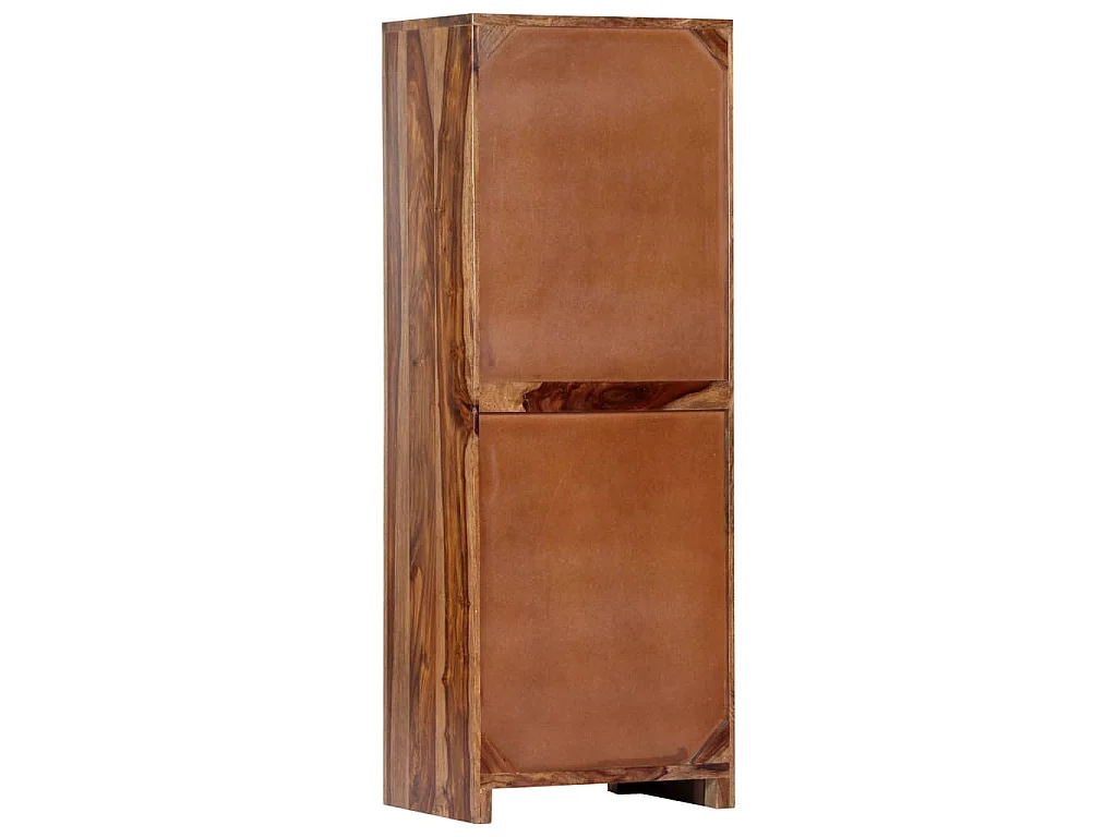 Bijzetkast 40x30x110 cm massief acaciahout