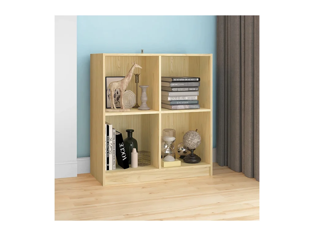 Buffet 70x33x76 cm bois de pin massif