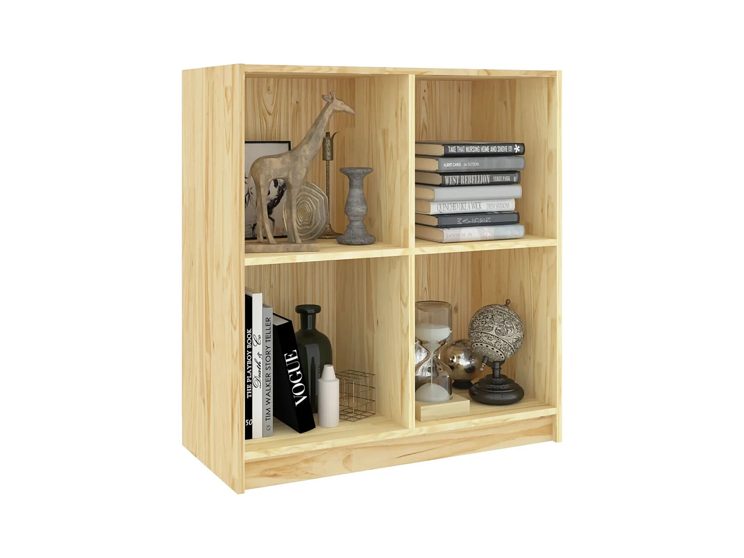 Buffet 70x33x76 cm bois de pin massif