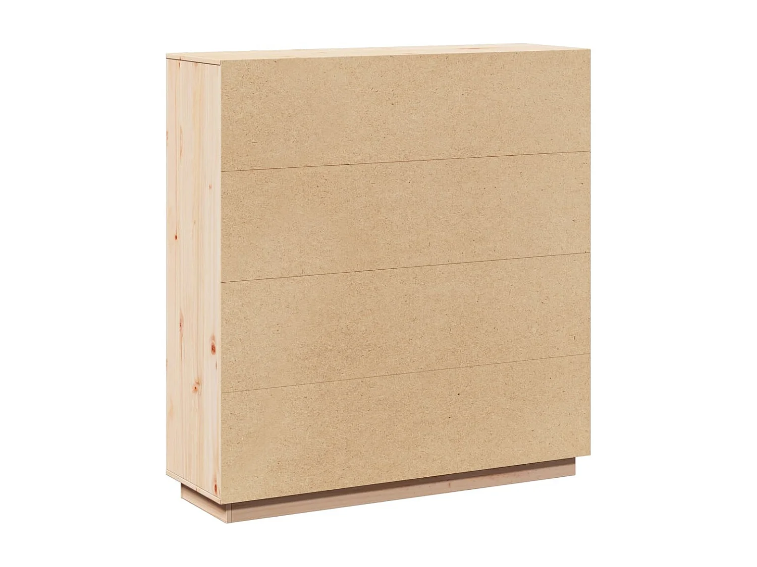 Buffet 110,5x35x117 cm Bois de pin massif