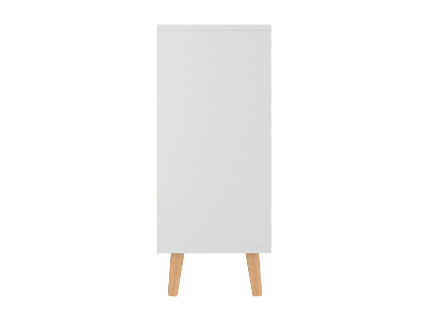 Buffet Blanc 90x30x72 cm Bois d'ingénierie