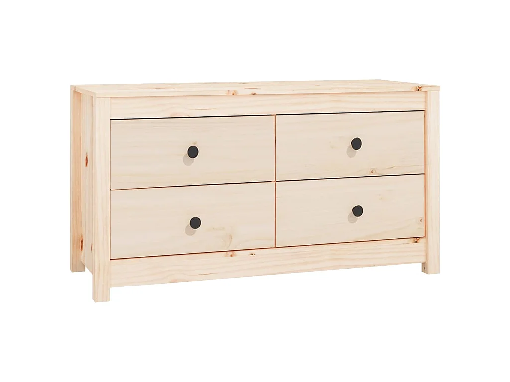 Armoire latérale 100x40x54 cm Bois de pin massif