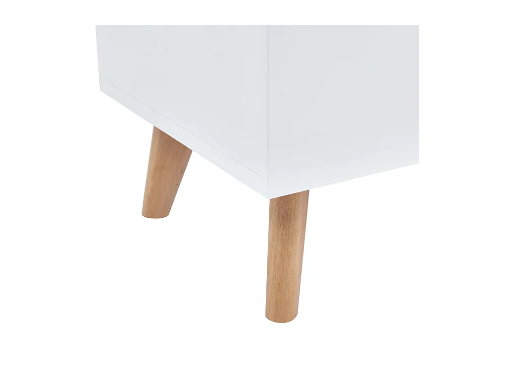 Credenza Bianca 160x40x70 cm in MDF