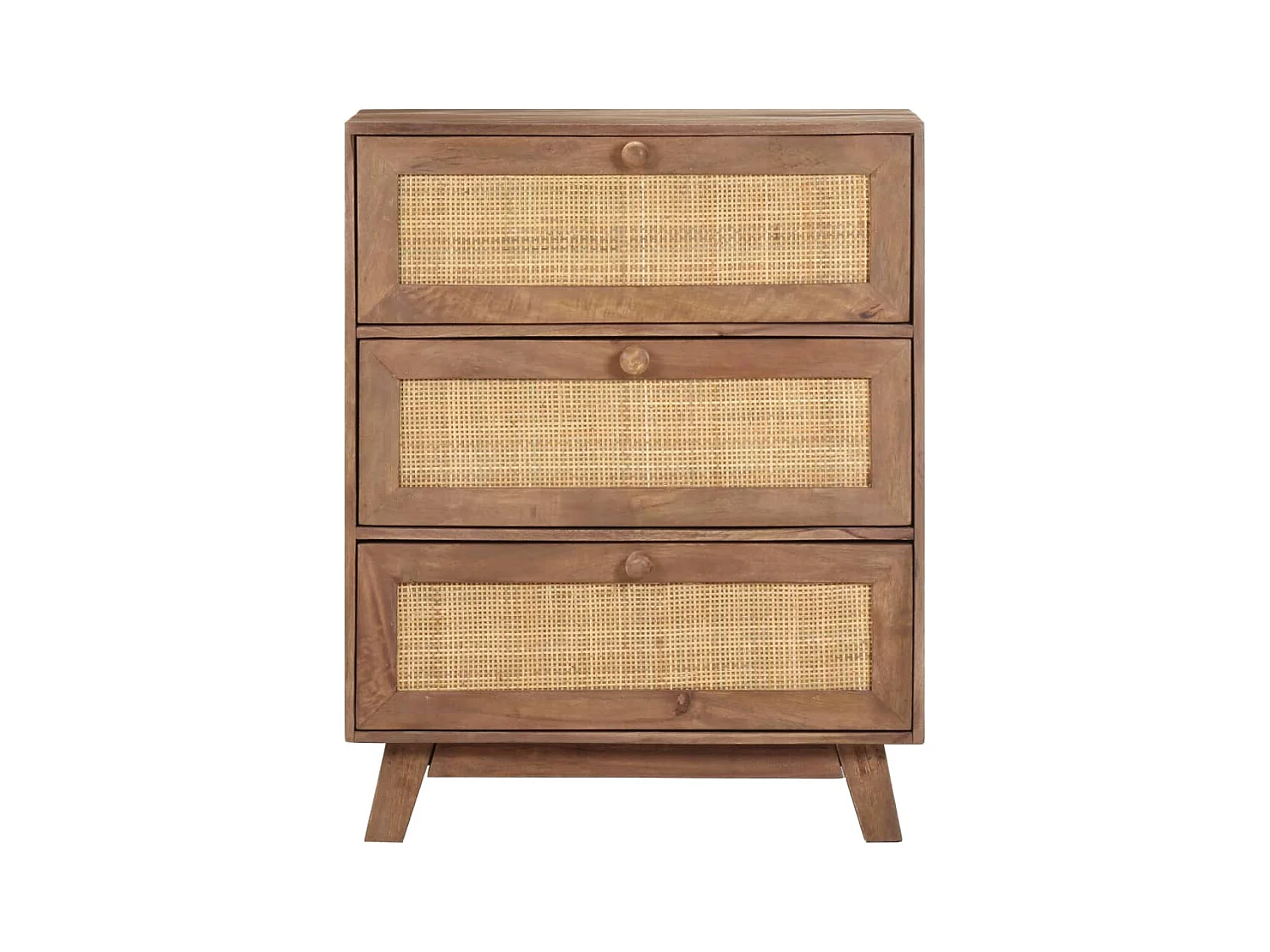Buffet 61x35x76 cm Bois de manguier massif