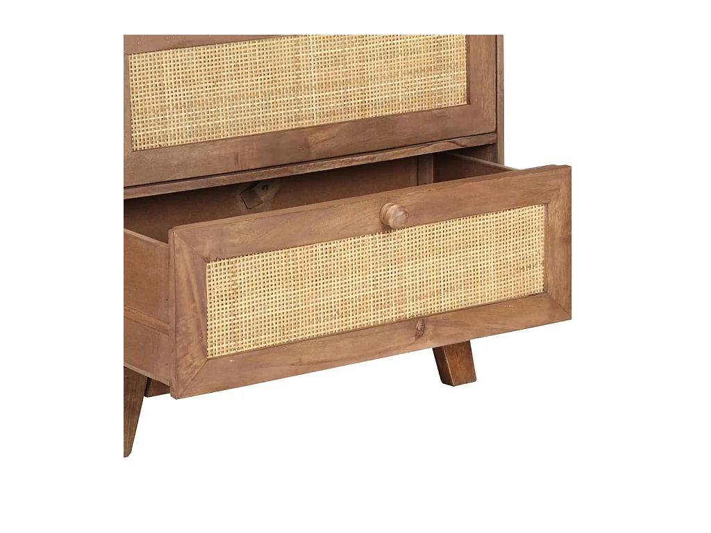 Buffet 61x35x76 cm Bois de manguier massif